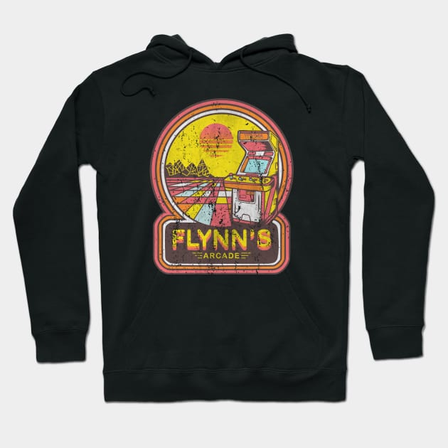 Flynns arcade vintage Hoodie by Utopia Art & Illustration